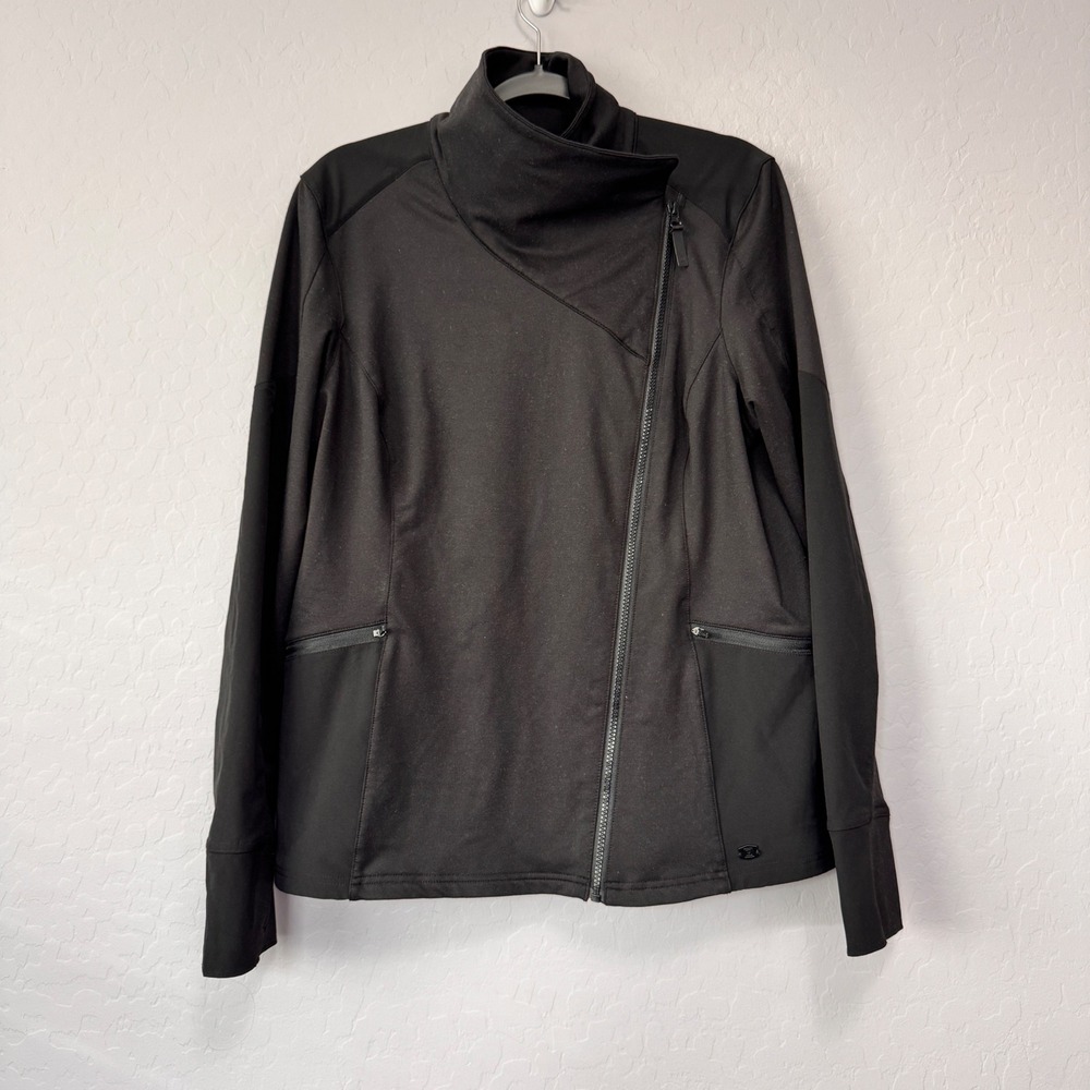5.11 Tactical XLarge Asymmetrical Zip Jacket Black Athletic Performance